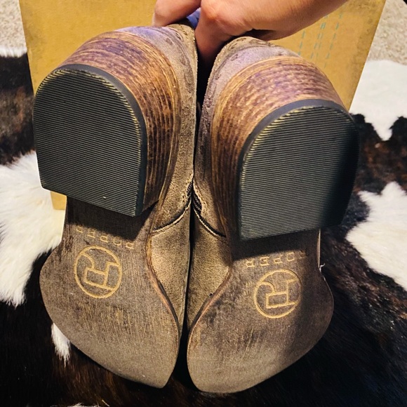 Roper boots short brown size 8. Brand New! - Picture 5 of 9